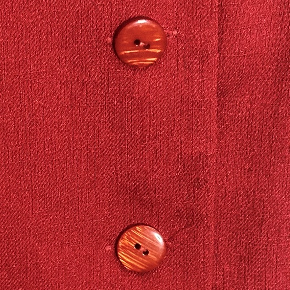 3/$10 Koret Blazer 16P Red Short Sleeve Jacket - Picture 5 of 8